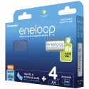 Panasonic Eneloop AA 2000mAh 4 tk + karp