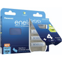 Panasonic Eneloop AA 2000mAh 4 tk + karp