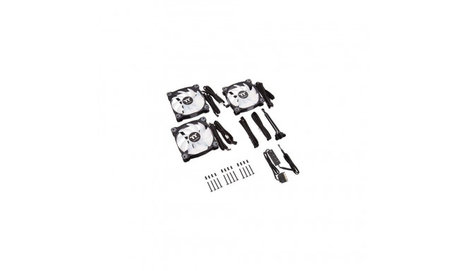 Thermaltake Pure 12 ARGB arvutikorpuse ventilaator 12 cm must 3 tk