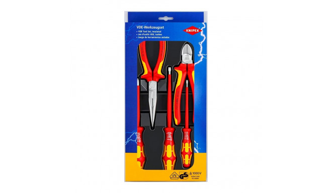 KNIPEX VDE tööriistakomplekt 5-osaline