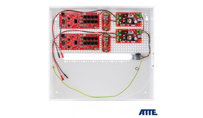 Buffer set for 16 IP switch cameras Po 16P+2G ATTE IPUPS-16-20-H