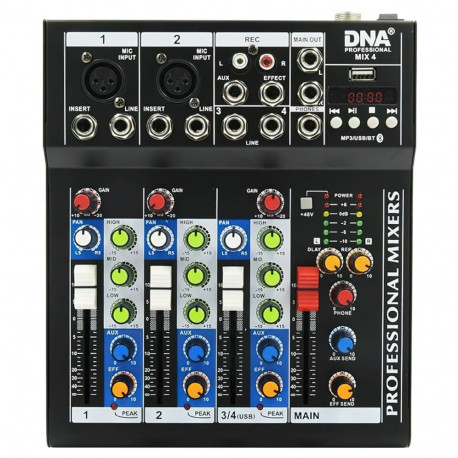 DNA Professional analoog helimikser MIX 4