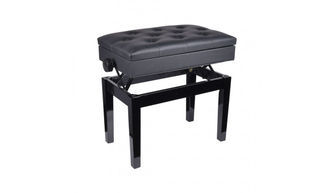 V-TONE BENCH 2 BK piano bench with storage