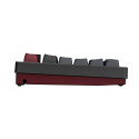 Montech MKey TKL klaviatuur gaming USB burgundia, tumehall