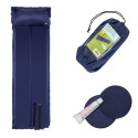 NILS CAMP NC4008 self-inflating mat with folding cushion Blue