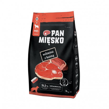 Pan Mięsko veiseliha kitsega M kuiv koeratoit 9kg