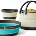 SEA TO SUMMIT Frontier UL ultra-light folding kettle set for 1 person/3 pieces
