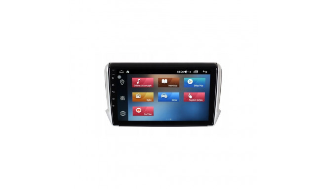 GPS navigation radio system for PEUGEOT 208 and 2008 models from 2012 to 2019