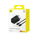 Baseus P10110902113-01 USB-C GaN5 mini 30W mains charger Black