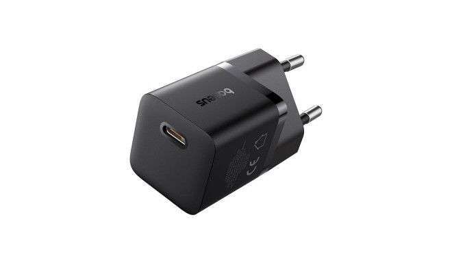 Baseus P10110909113-00 USB-C GaN5 mini 25W seinalaadija must