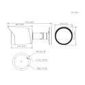 Dahua HAC-HFW1200T-0280B-S6 4-in-1 Camera