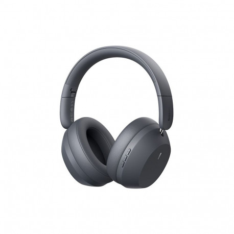 Baseus Bass 35 Max Headphones Wired & Wireless Head-band Music USB Type-C Bluetooth Grey