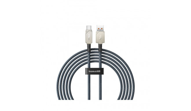 Baseus Unbreakable USB A to USB C kaabel 2 m 100 W valge