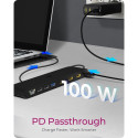 IcyBox USB Type-C dokkimisjaam kolmekordse video väljundiga jaemüük