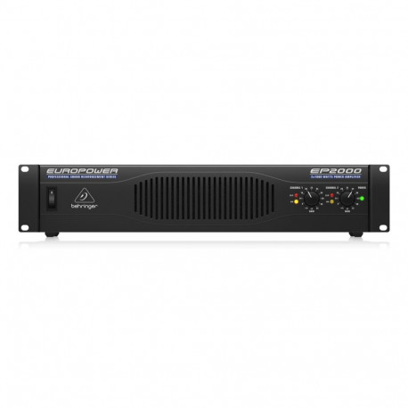 Behringer EP2000 audio amplifier Performance/stage Black