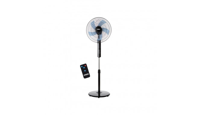 N'OVEEN F455 16"/40 cm must põrandaventilaator kaugjuhtimispuldiga