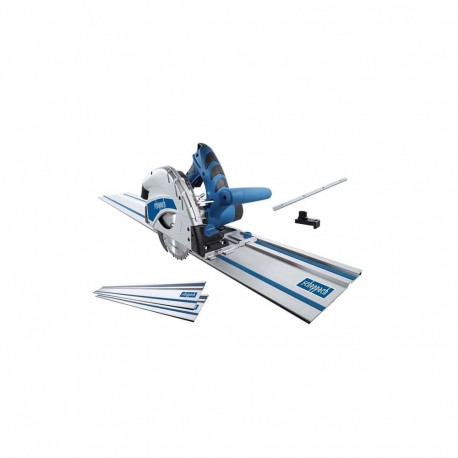 Scheppach PL55 16 cm must, sinine, hõbedane 9500 p/min 1200 W