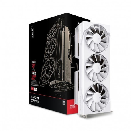 XFX graafikakaart Swift RX 9070 3-FAN GAM E 16G, valge