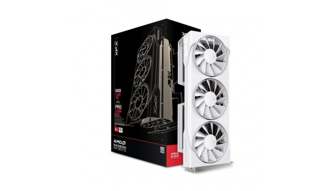 XFX Swift RX 9070 valge 3-FAN GAM E 16G graafikakaart