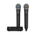 Behringer ULM302MIC - 2,4 GHz digitaalne juhtmevaba süsteem kahe käsimikrofoni ja vastuvõtjaga