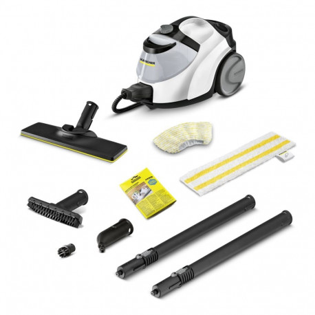 Kärcher SC 5 EasyFix IRON PLUG silindriline aurupuhasti 1,5 l 2250 W must, valge