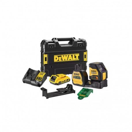 DEWALT ristikujuline laser roheline, 18V