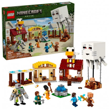 LEGO MINECRAFT 21273 ghasti õhupalli küla rünnak