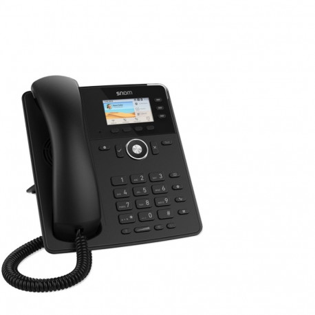 SNOM D717 phone POE or 5VDC