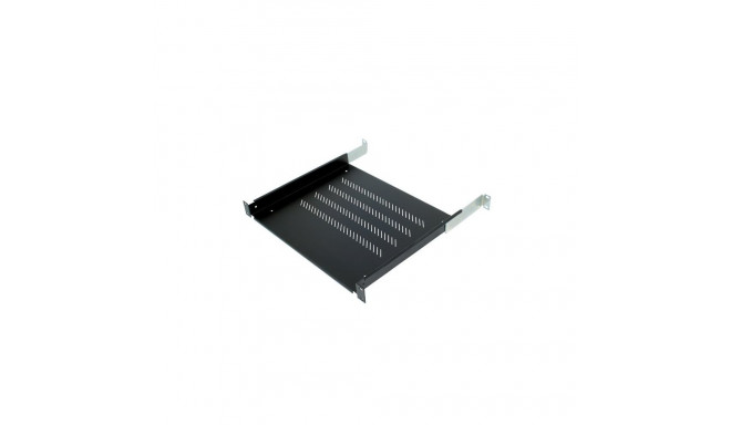 Triton 19" shelf 1U 550mm 80kg plastic black