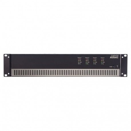 Audac CAP424 neljakanaliline võimendi 4 x 240 W 100V