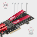 Axagon PCEM2-ND sisemine liidesekaart/adapter M.2