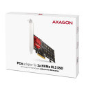 Axagon PCEM2-ND sisemine liidesekaart/adapter M.2