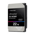 Western Digital Ultrastar DC HC580 sisemine kõvaketas 22 TB 7200 p/min 512 MB 3,5" SAS