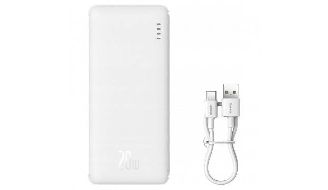 Baseus Airpow Lithium polymer power bank 10000 mAh 20 W White