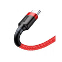 Baseus CATKLF-U09 mobile phone cable Black, Red 3 m USB A USB C