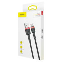 Baseus Cafule USB kaabel 2 m USB A USB C must, punane