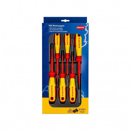 Knipex 00 20 12 V04 manuaalne kruvikeeraja komplekt standard kruvikeeraja