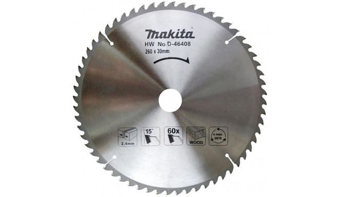 Makita D-46408 circular saw blade 1 pc(s)