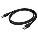 Lanberg USB-kaabel 1m 3.0 USB A must Lanberg USB-kaabel 1m 3.0 USB A must