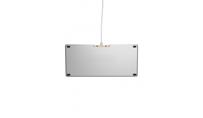 Glorious Gaming GMMK 3 PRO HE 75% eelkoostatud juhtmega hõbedane - US