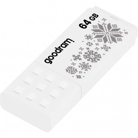 GOODRAM FLASHDRIVE 64GB UME2-WINTER WHITE USB 2.0