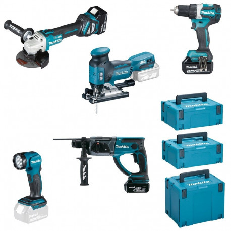 Makita DLX5044TJ juhtmevaba komplekt