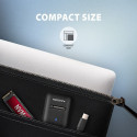Axagon ADM2-CM USB-C 10Gbps - M.2 NVMe & SATA SSD adapter, 10cm USB-C kaabel