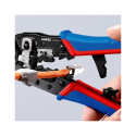 Knipex 97 51 13 kaablitangid pressimistangid must, sinine, punane
