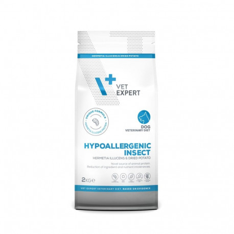 VETEXPERT koerte kuivtoit Veterinary Diet hüpoallergeenne putukatega 2kg
