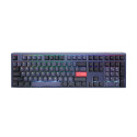 Ducky One 3 klaviatuur gaming USB sinine