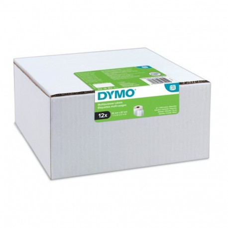 DYMO LW Value Pack - mitmeotstarbelised sildid - 32 x 57 mm - 12 rulli - 2093095