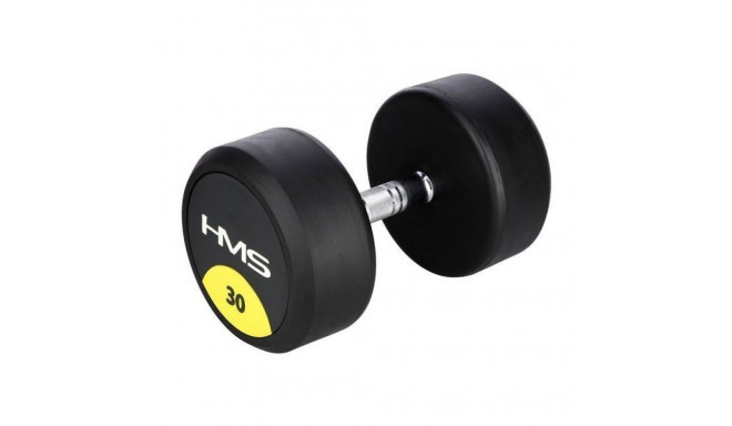Rubberised dumbbell 30kg HMS HG PRO 30
