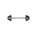 sirge kang vahetatavate raskustega ONE FITNESS GSPO40 (17-57-027) komposiitplaadid 42 kg must