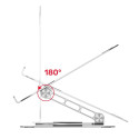 Unitek OT180SL01 360° reguleeritav sülearvuti alus 10-16"